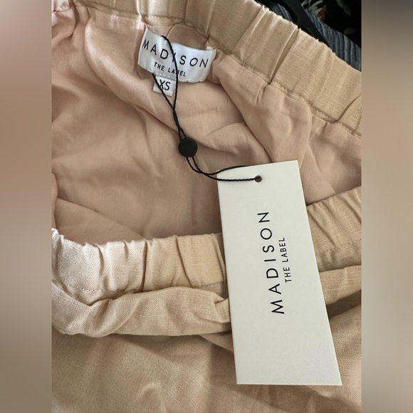 REVOLVE| MADISON THE LABEL LINEN MINI DRESS - Picture 2 of 6